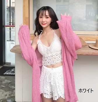 Amazon.co.jp: ビキニ レディース 水着 セパレート クロシェ編み